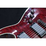 Schecter Hellraiser C-1 Quilted Maple Top EMG Pickups Black Cherry Guitare Électrique