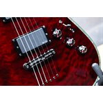 Schecter Hellraiser C-1 Quilted Maple Top EMG Pickups Black Cherry Guitare Électrique