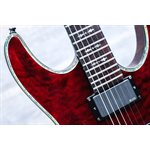 Schecter Hellraiser C-1 Quilted Maple Top EMG Pickups Black Cherry Guitare Électrique