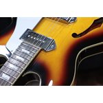 Epiphone Casino VS Archtop Hollowbody Vintage Sunburst Guitare Électrique avec Étui