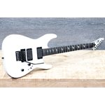 ESP LTD M-1000 Ebony Fingerboard Snow White Micros EMG Guitare Électrique #IW20060338
