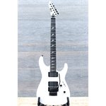 ESP LTD M-1000 Ebony Fingerboard Snow White Micros EMG Guitare Électrique #IW20060338