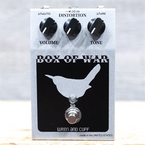 Wren and Cuff Box of War OG Reissue Famous "Civil War" Fuzz Pédale d'Effet avec Boîte