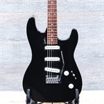 Godin Progression Black High Gloss avec Micros Fender Guitare Électrique avec Étui