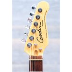 Godin Progression Black High Gloss avec Micros Fender Guitare Électrique avec Étui
