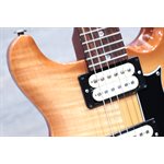 PRS Mira Maple Top Violin Amber Sunburst Micros BG Lizards Guitare Électrique avec Étui
