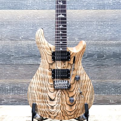 PRS SE Custom 24 Burled Ash Limited Edition Natural Guitare Électrique avec Étui #G110063