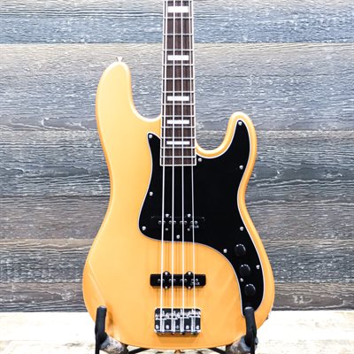 Markbass MB GV 4 Gloxy Metallic Yellow CR RW (Passive) Basse Électrique avec Étui