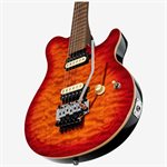 Sterling by Music Man Axis AX50 Quilted Maple - Lava Burst