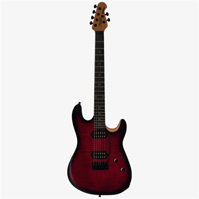 Sterling by Music Man Rabea Artist Series Sabre - Blood Flame Burst