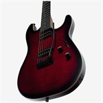 Sterling by Music Man Rabea Artist Series Sabre - Blood Flame Burst