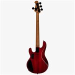 Sterling by Music Man StingRay HH RAY34HH Spalted Maple - Blood Orange Burst