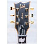 ESP LTD EC-1000VB Vintage Black EMG Active Pickups Gold Hardware Guitare Électrique